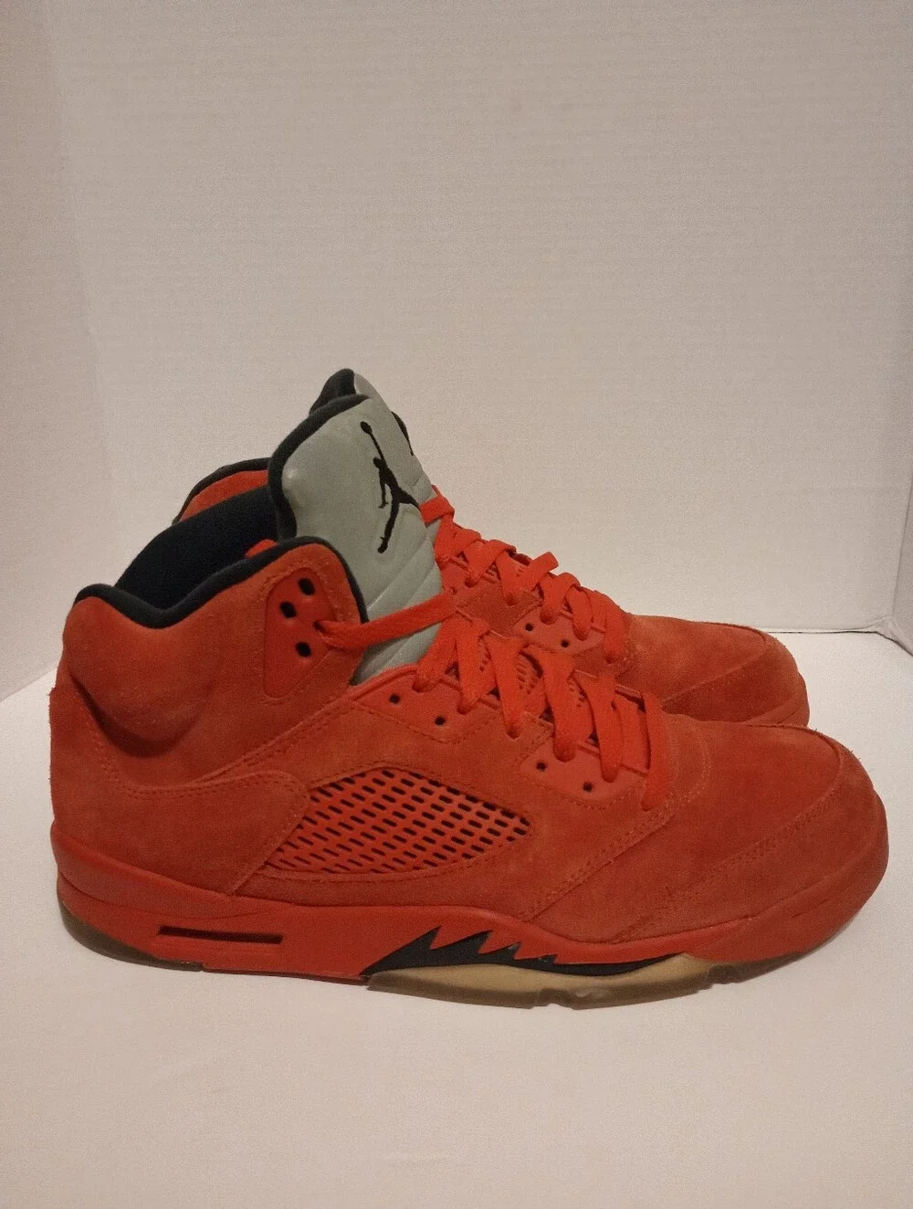 Jordan Retro 5 Red Suede Mens 11.5